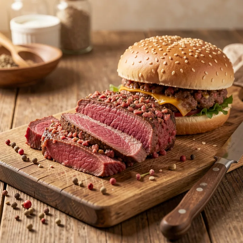 Steak haché maison : le secret d'un burger de boucher à la maison